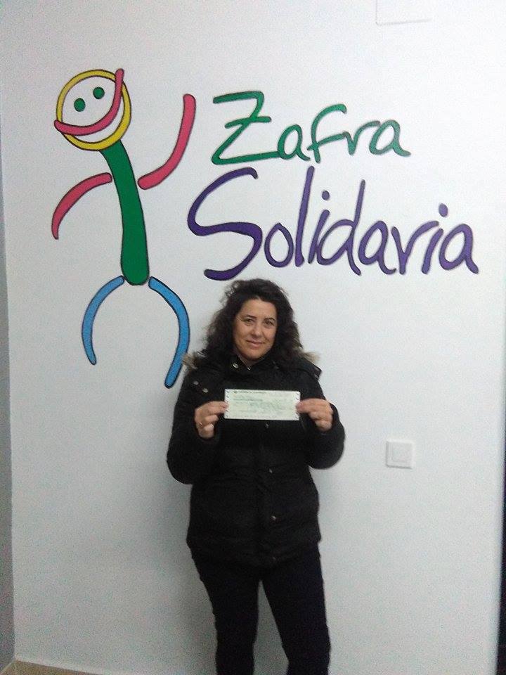 Agradecimiento a la AMPA del Instituto Suárez de Figueroa Zafra Solidaria