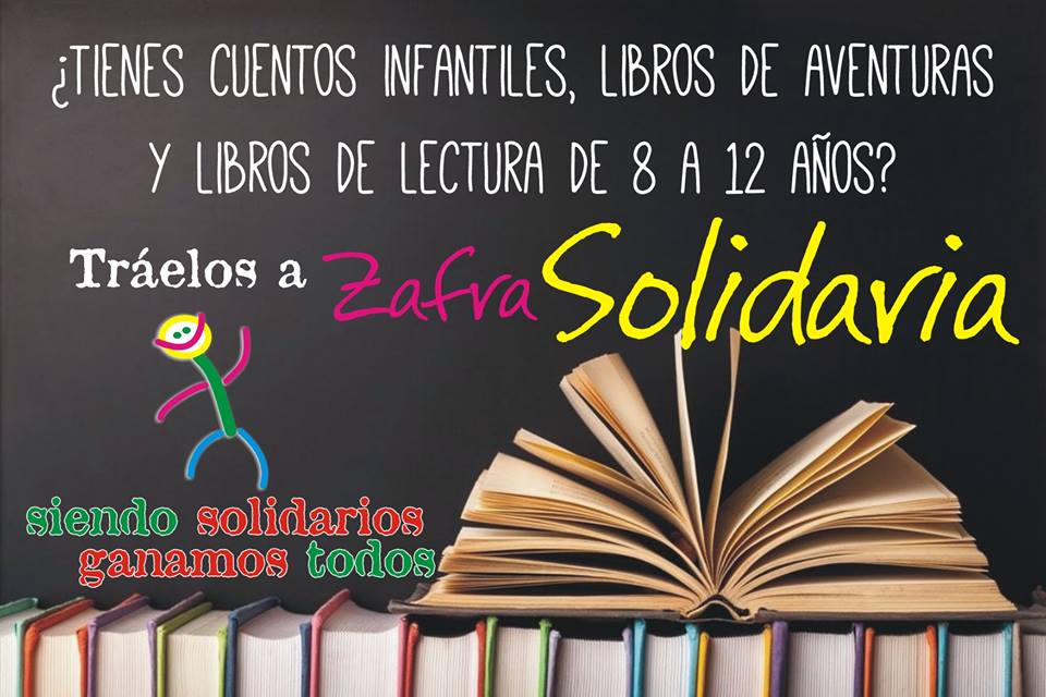 Zafra Solidaria solicita libros de lectura infantil